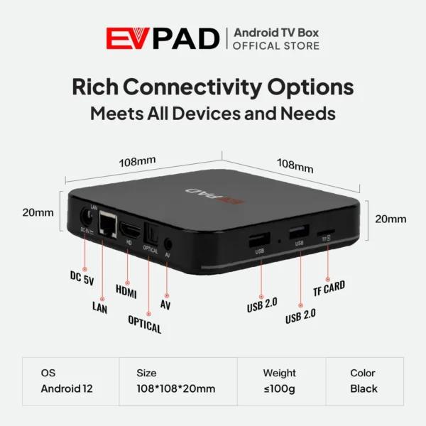 EVPAD 11S Android TV Box Merlion (Singapore Version) - Image 10