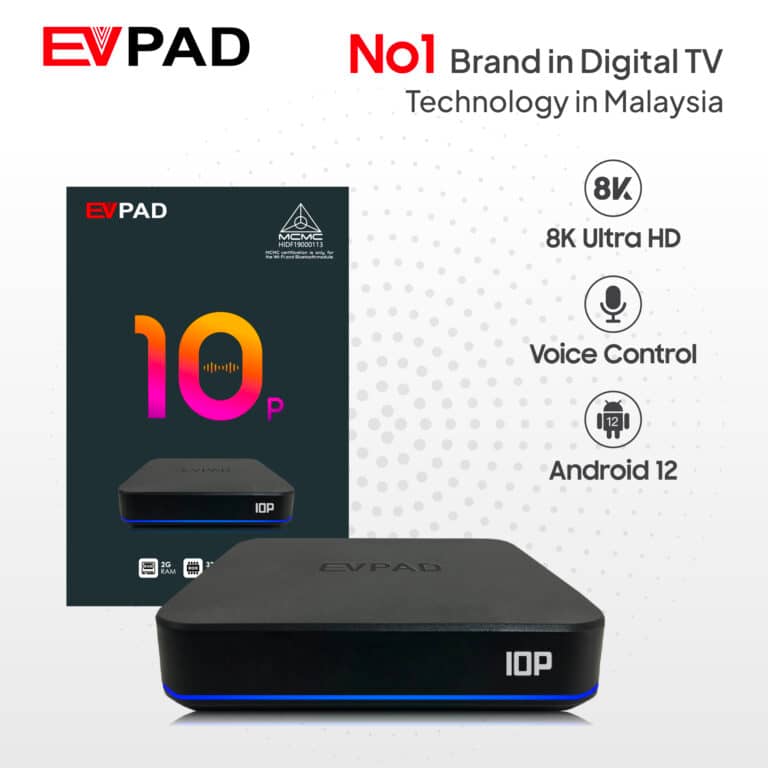EVPAD 10P Android TV Box（マレーシア版） - 画像 (2)