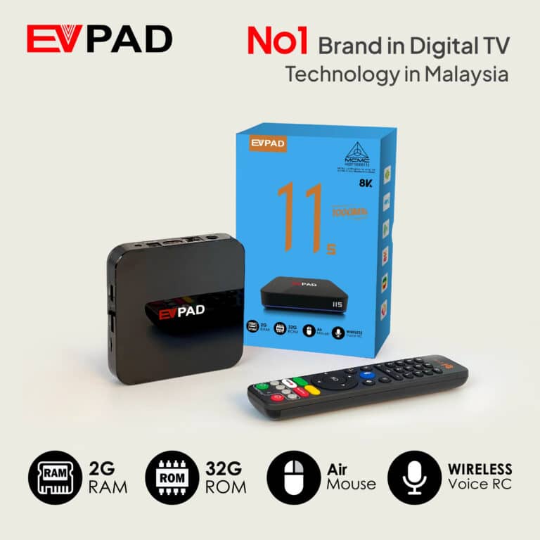 EVPAD 11S Android TV Box（マレーシア版） - 画像 (4)