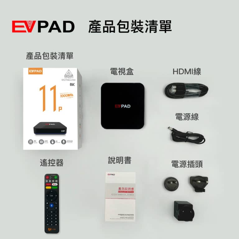 EVPAD 11P Android TV Box Merlion（シンガポール版） - 画像 (4)