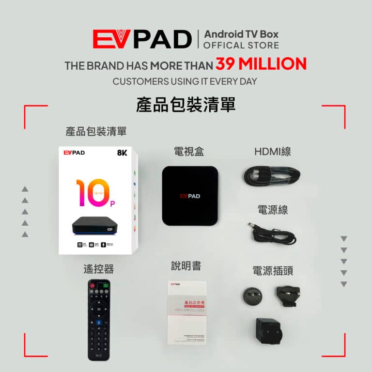 EVPAD 10P Android TVボックス（海外版） - 画像 (9)