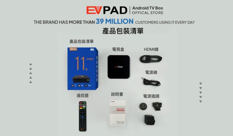 主页 - EVPAD TV BOX 官方商城 EVPAD 11S Unboxing