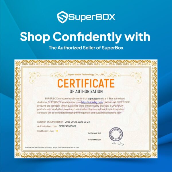 SuperBox S6 Max & Gifts - Image 2