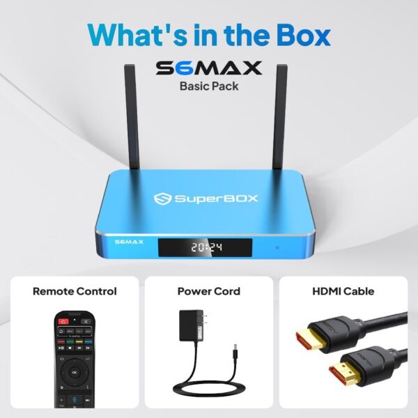 SuperBox S6 Max & Gifts - Image 5