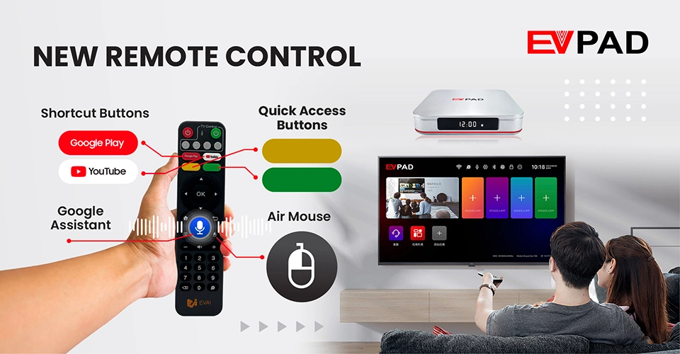 EVPAD 12S Android TV Box (International Version)
