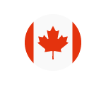 Canada flag representing EVPAD availability in Canada.