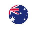 Australia flag representing EVPAD availability in Australia.