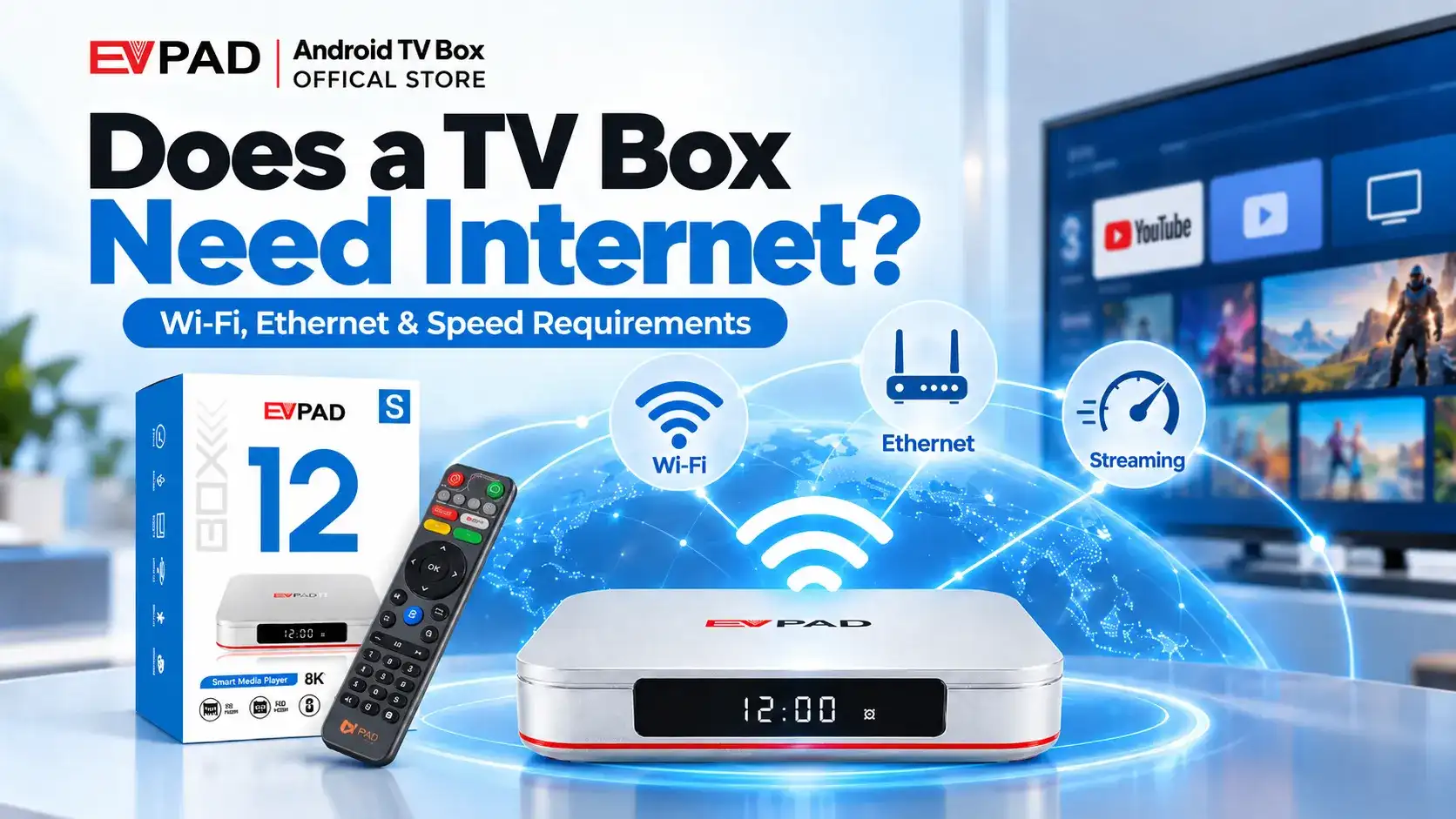 Does a TV Box Need Internet? Wi-Fi, Ethernet & Speed Guide Does a TV Box Need Internet?