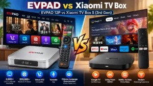 Home - EVPAD TV BOX OFFICIAL STORE EVPAD vs Xiaomi TV Box