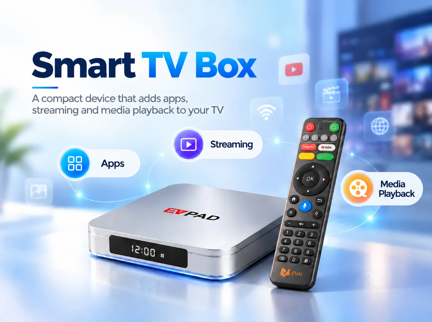 What Is a Smart TV Box? How It Works & Who Needs One Watch YouTube and Use Entertainment Apps